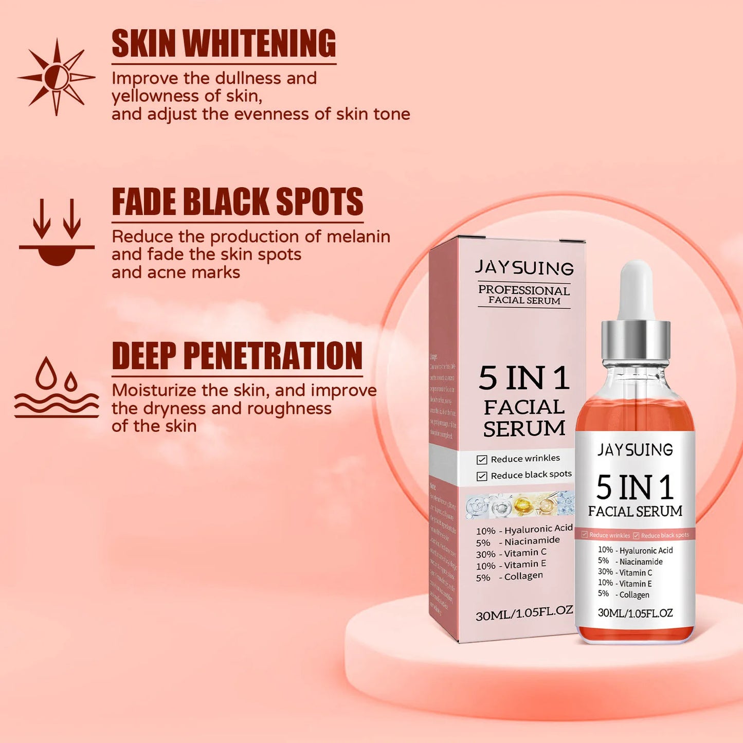 5 in 1 Moisturizing Face Serum