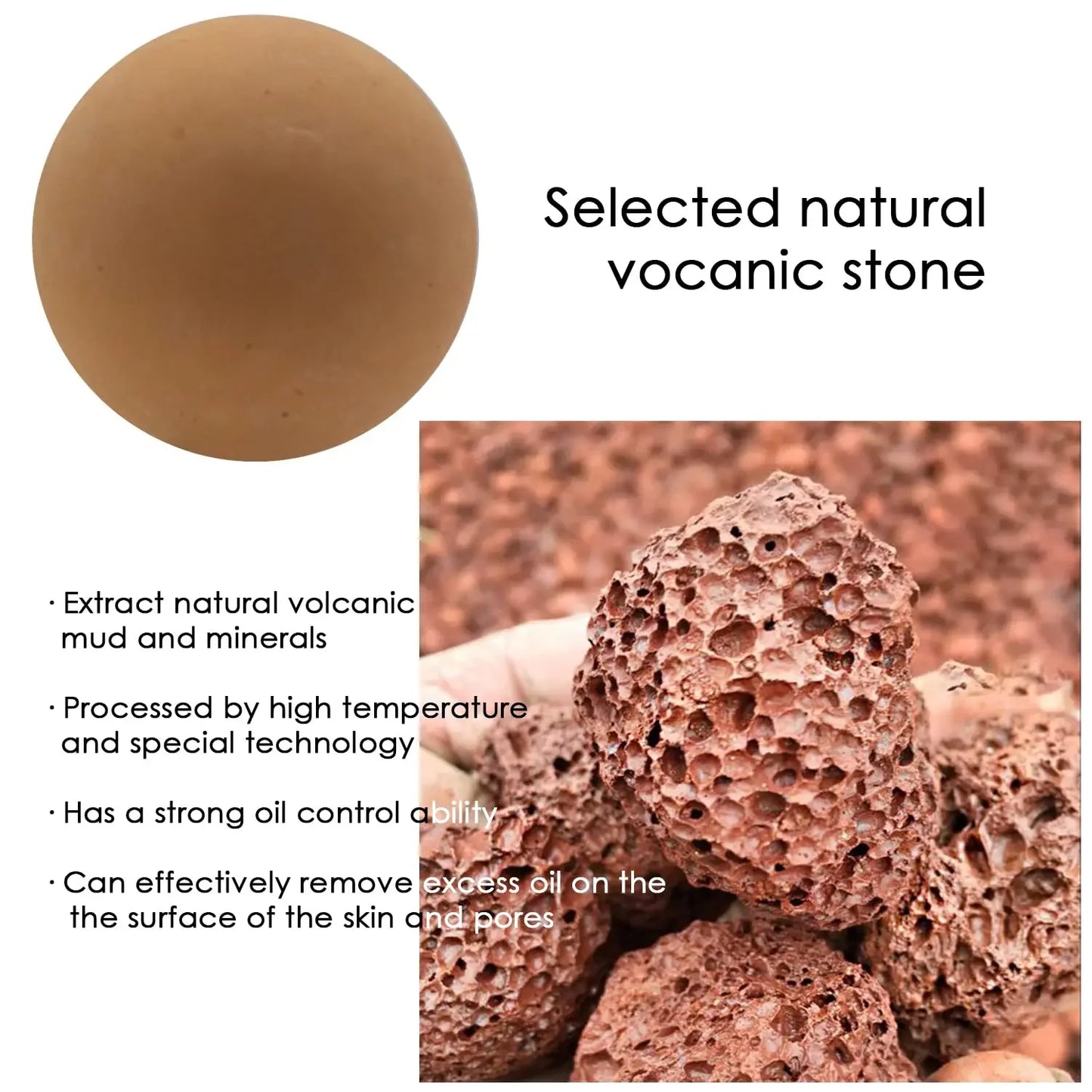 Natural Volcanic Stone Oil Absorbing Roller