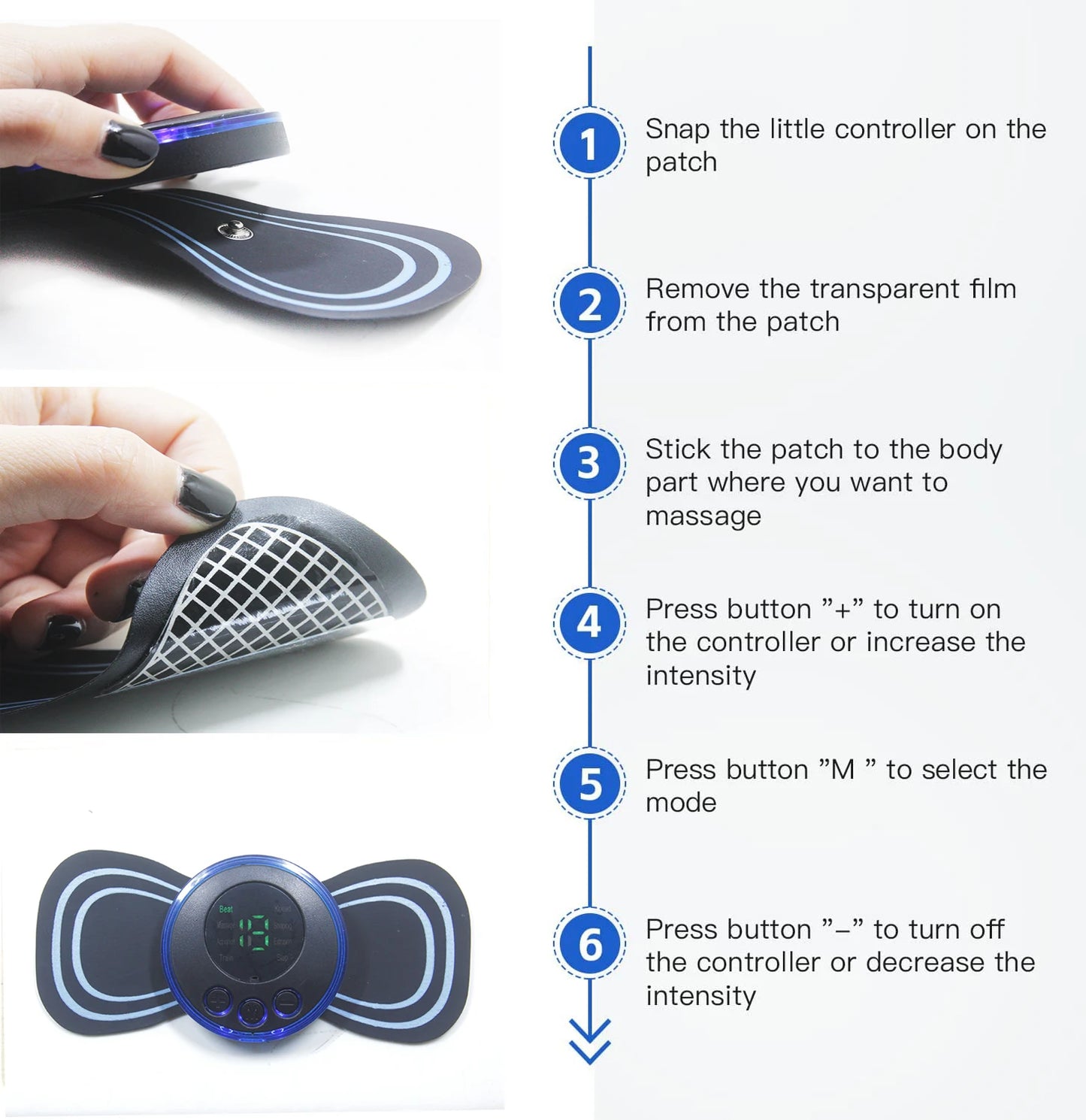 Portable Foot Pad Massage