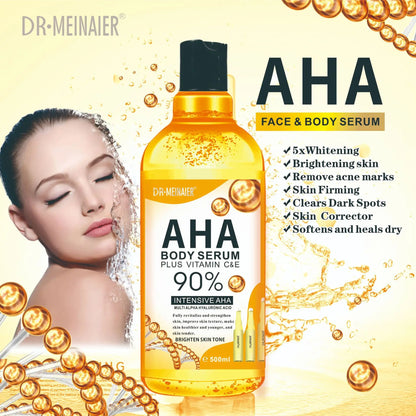 500ml Hyaluronic Acid, Nicotinamide Vitamin C AHA Face Serum